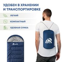 Спальный мешок RSP Outdoors Sleep 250 L (синий, молния слева)