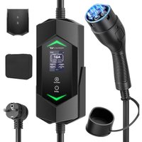 Зарядная станция Auxus Type 2 6-32 A, Wi-Fi (7 кВт, 1 фаза) + переходник под бытовую розетку в Гомеле