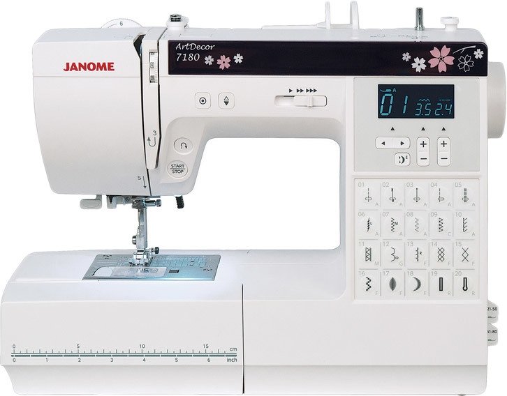 

Компьютерная швейная машина Janome ArtDecor 7180