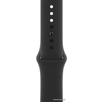 Умные часы Apple Watch Series 6 LTE 40 мм (сталь графитовый/черный спортивный)