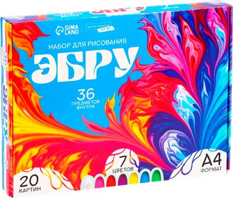 Набор для рисования Школа талантов Рисование на воде. Эбру 9888477