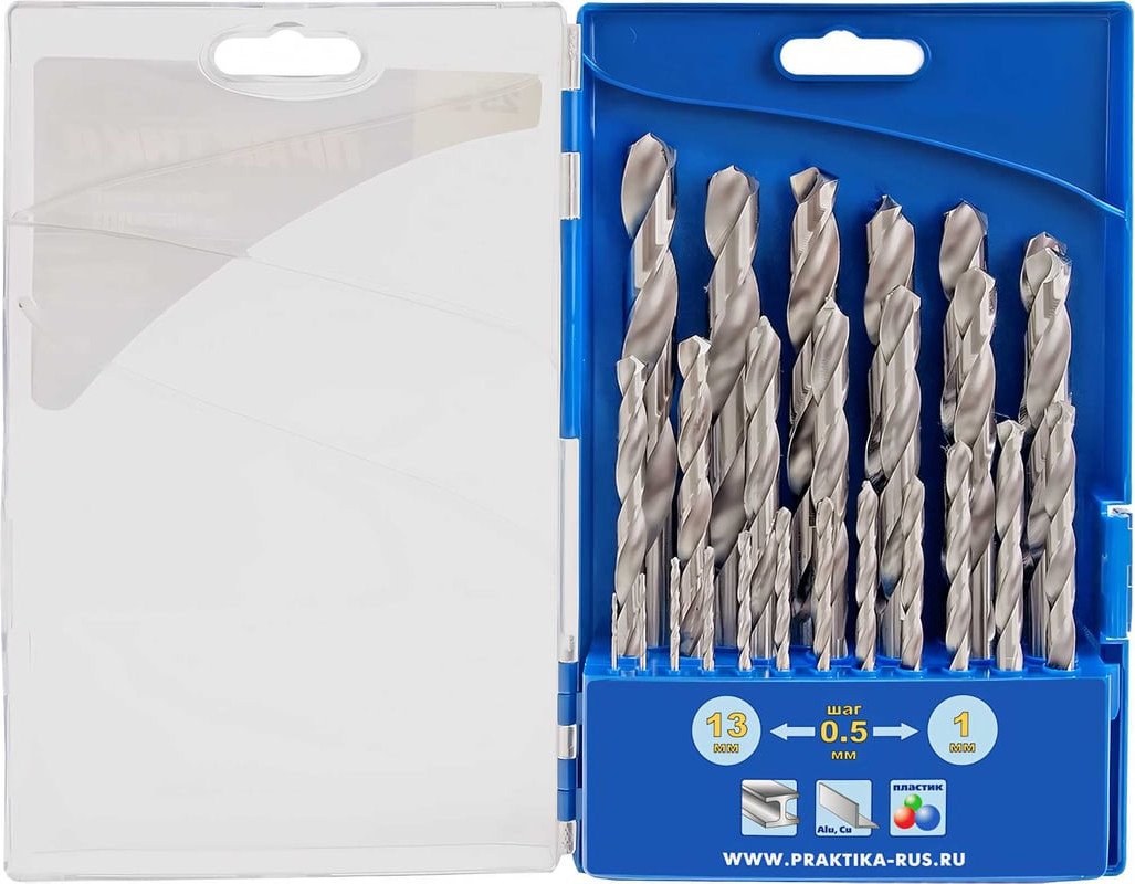 Набор сверл Практика Профи 640-315 (25 шт)