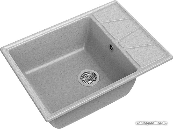 Кухонная мойка GranFest GF-V-680L (серый)