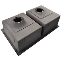 Кухонная мойка Stellar Decor S7850-2S-D (сатин)