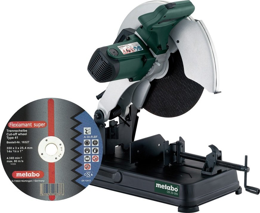 

Монтажная (отрезная) пила Metabo CS 23-355 Set 602335850