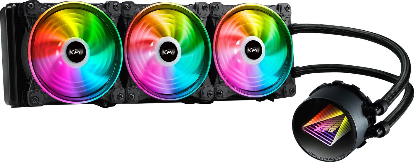 

Система жидкостного охлаждения для процессора ADATA XPG Levante X 360 (черный)