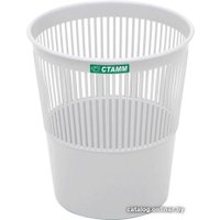 Корзина для бумаг Стамм КР22 (серый)