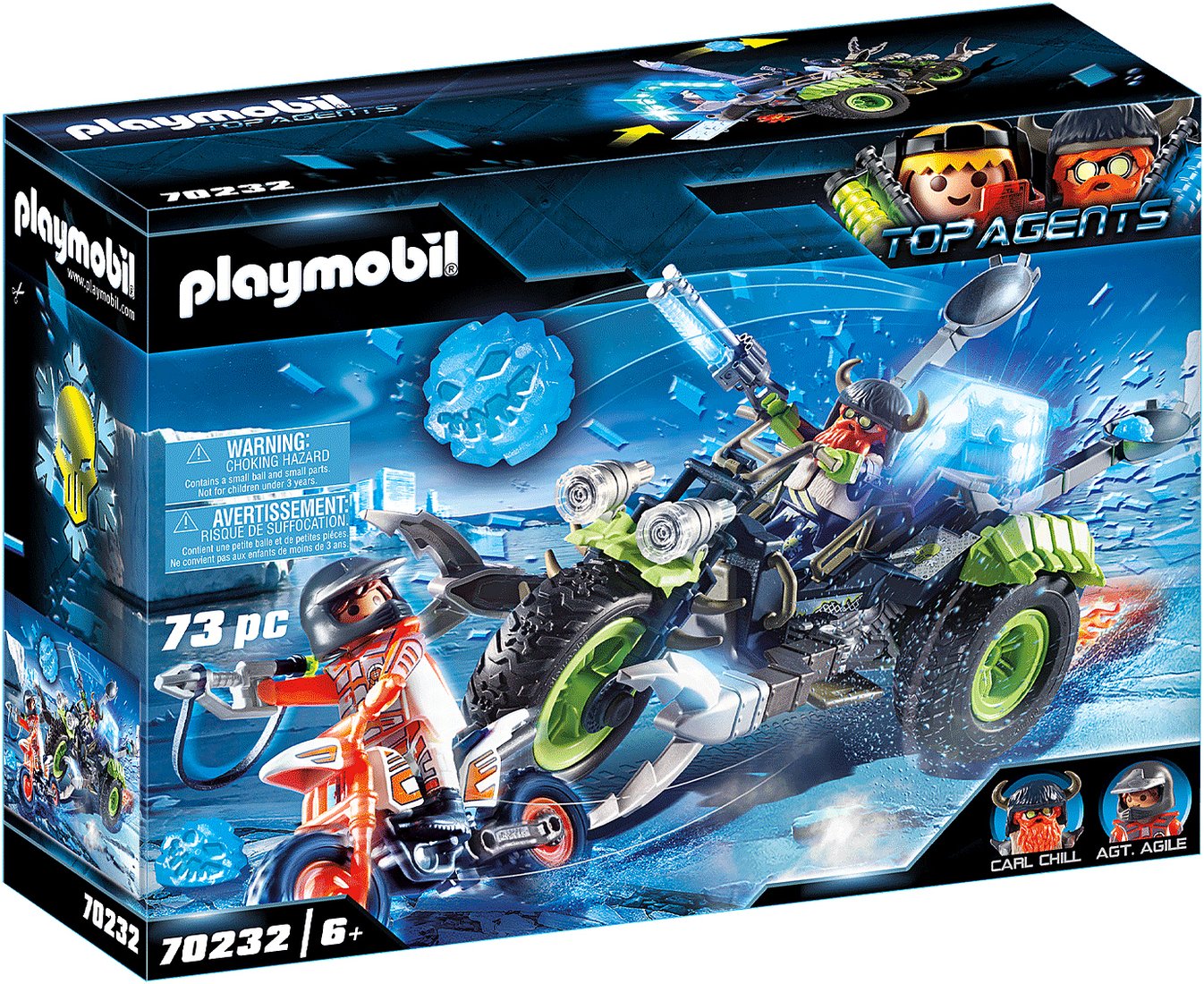 

Конструктор Playmobil PM70232 Ледяной трайк Arctic Rebels