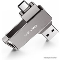 USB Flash Usams Type-C+USB3.0 Rotatable High Speed Flash Drive 256GB