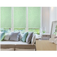 Рулонные шторы Delfa Сантайм Венеция Термо-Блэкаут СРШ-01МП 79503 (115x170, мятный)