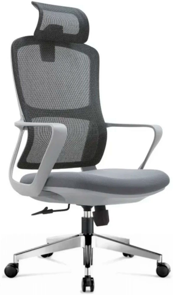 Офисное кресло SitUp Point Grey Chrome (сетка Grey/Grey)