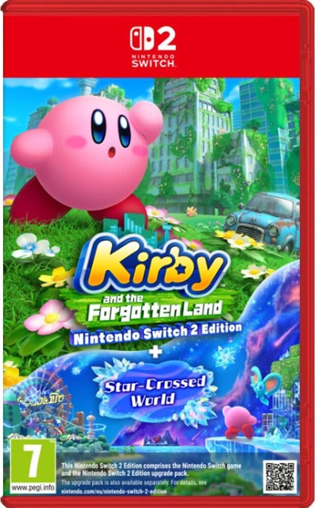 Nintendo Kirby Forgotten land + Starcrossed Edition для Nintendo Switch 2