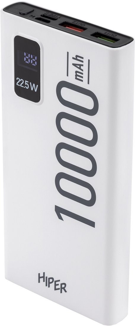 

Внешний аккумулятор Hiper EP 10000mAh (белый)