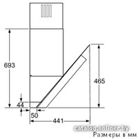 Кухонная вытяжка Bosch DWK 09E850