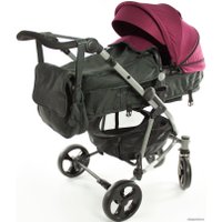 Универсальная коляска ForKiddy Siesta (3 в 1, бордовый)