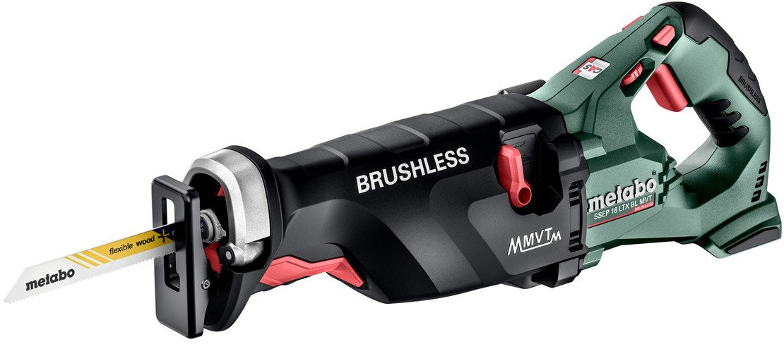 Сабельная пила Metabo SSEP 18 LTX BL MVT 602258840 (без АКБ)
