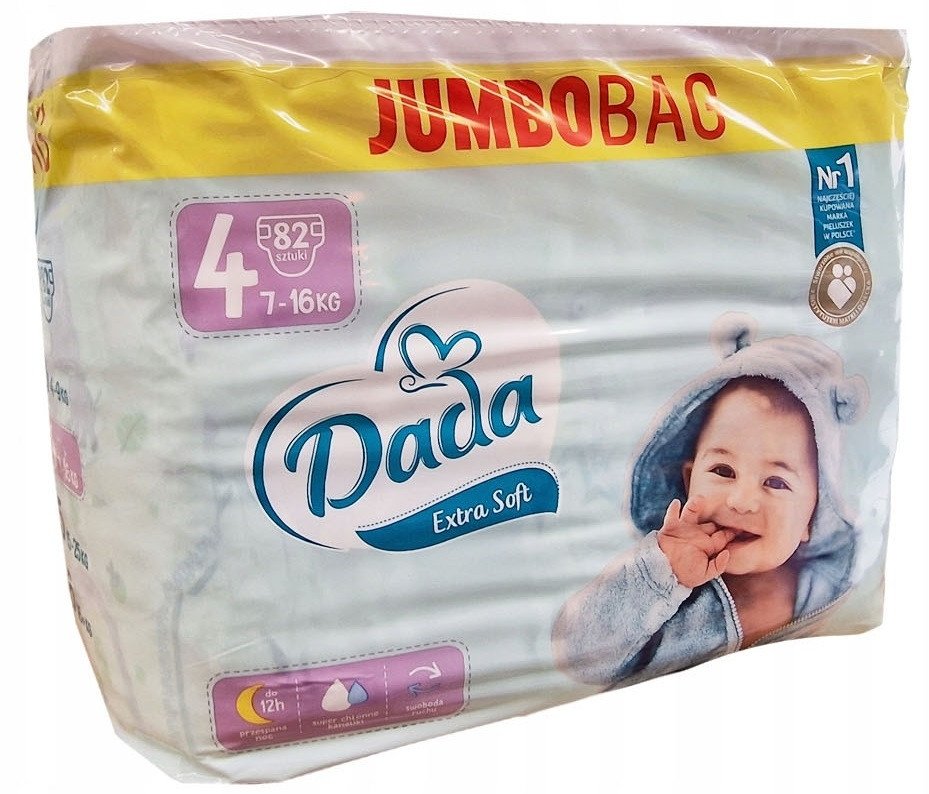 

Подгузники Dada Extra Soft 4 Maxi (82 шт)
