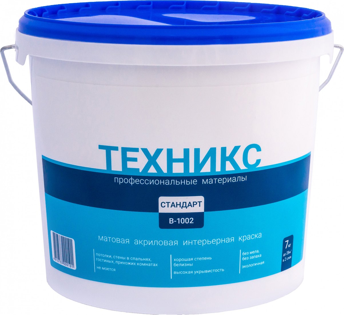 Краска Техникс Стандарт В-1002 P 7 кг (белый)