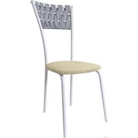 Стул Лидмаш SO-10 (белый/бежевый)