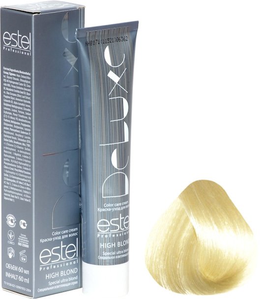 

Крем-краска для волос Estel Professional High Blond De Luxe 100 натуральный блондин ультра