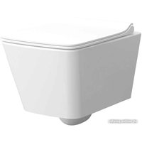 Унитаз подвесной Керамин Тобаго R Безободковый (сиденье Slim с микролифтом)