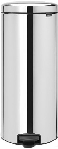 

Мусорное ведро Brabantia Pedal Bin NewIcon с корзиной 30 л (стальной)