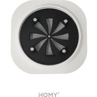 Вентиляционная решетка HOMY AIR круглый A125BRS d200 (черная)