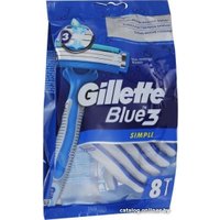 Бритвенный станок Gillette Blue Simple3 (8 шт) 7702018429660