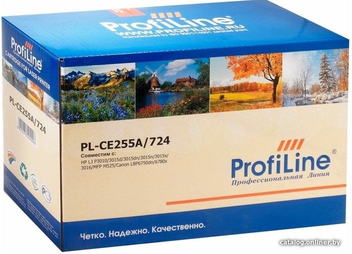 Картридж ProfiLine PL-CE255A/724 (аналог HP 5A (CE255A))