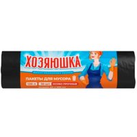 Пакеты для мусора Хозяюшка 120 л 67х100 (10 шт)