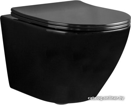 Унитаз подвесной Rea Carlo Mini Rimless REA-C8936
