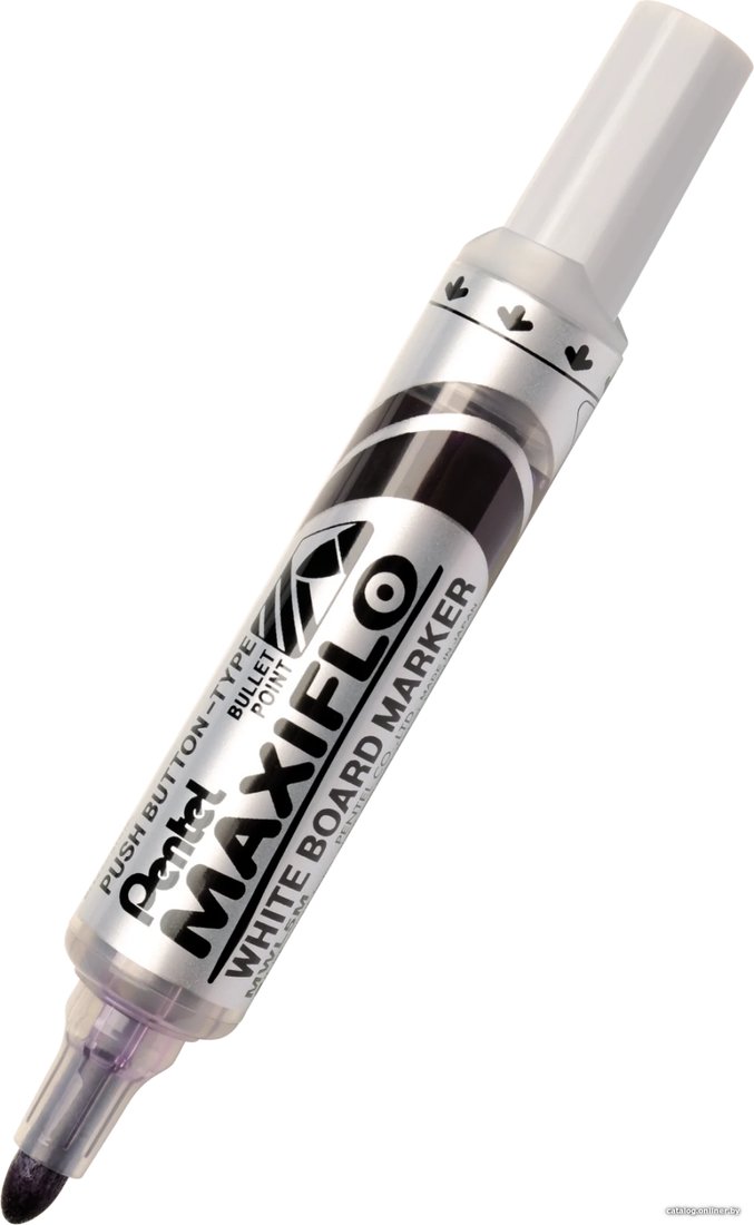 Маркер Pentel Maxiflo MWL5M-V (1 шт, фиолетовый)