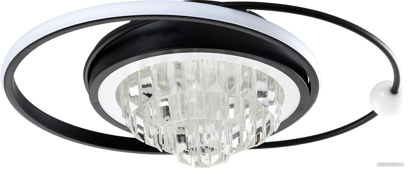 Припотолочная люстра LED4U L8023-450 BK