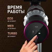 Пылесос Weissgauff V12 BLDC 400 Magenta Turbo