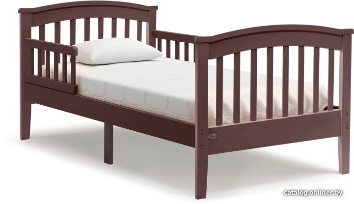 Кровать Nuovita Perla lungo Mogano 160х80 (махагон)