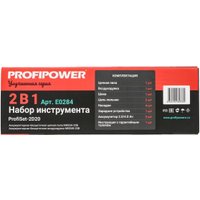  Profipower ProfiSet-2D20 (воздуходувка, цепная пила, 2 АКБ)