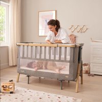 Кроватка-трансформер Tutti Bambini CoZee XL 60x120 (oak/charcoal)