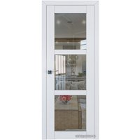 Межкомнатная дверь ProfilDoors 2.13U L 60x200 (аляска, стекло прозрачное)