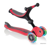 Трехколесный самокат Globber Go Up Foldable Plus Light (красный)