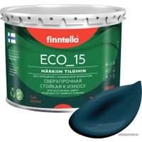 Краска Finntella Eco 15 Valtameri F-10-1-3-FL010 2.7 л (темно-бирюзовый)