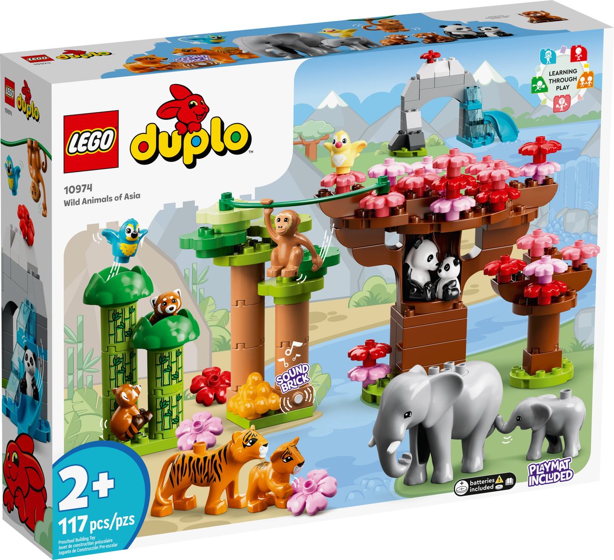 

Конструктор LEGO Duplo 10974 Дикие животные Азии