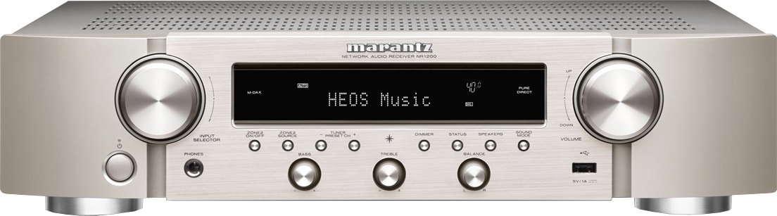 

AV ресивер Marantz NR1200 (серебристый)