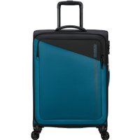 Чемодан-спиннер American Tourister Daring Dash Black/Blue 66,5 см