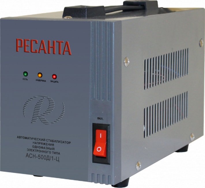 

Стабилизатор напряжения Ресанта АСН-500Д/1-Ц