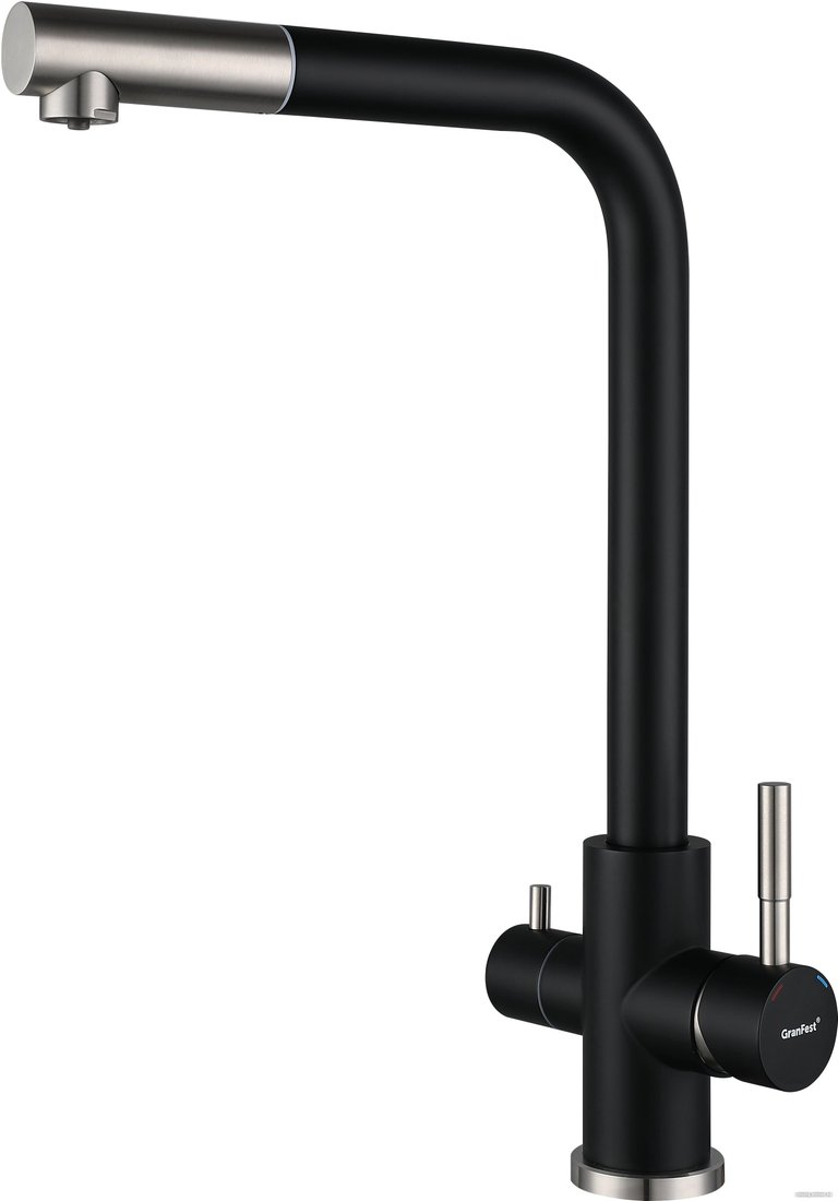 Смеситель GranFest QUARZ GF-Z5421 (черный)