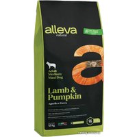 Сухой корм для собак Alleva Natural Lamb & Pumpkin Medium/Maxi (ягненок с тыквой) 12 кг