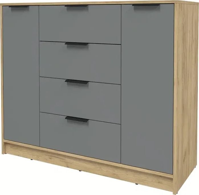 

Тумба Интерлиния Концепт КТ-Т120 Глосс (дуб золотой/серый)