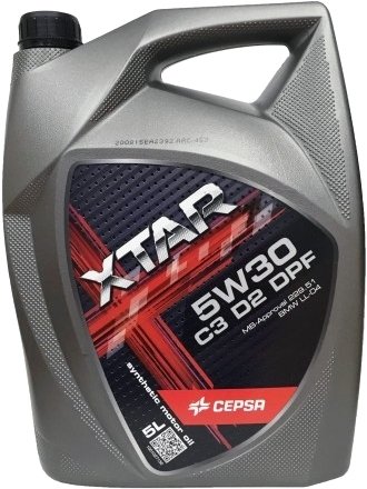 

Моторное масло CEPSA XTAR 5W-30 C3 D2 DPF 5л