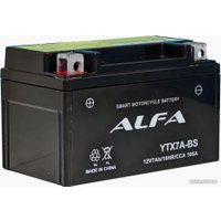 Мотоциклетный аккумулятор ALFA YTX7A-BS (7 А·ч)