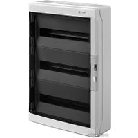 Бокс пластиковый Elektro-Plast GALANT 3x18M, N/PE 6x 10x16+10x10mm2, дымчатая пласт. дверь, светло-серый RAL7035, 638x432x160mm, IP65